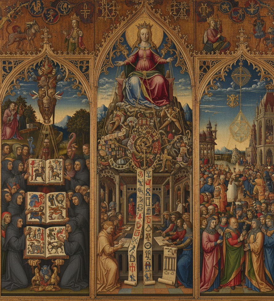 Kirche als Sinnbild mittelalterlicher Fantastokratie: Reliquien, Liturgie, Prozessionen